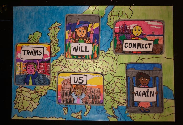 Interrail Winner Art Contest Caitlin (Ireland)